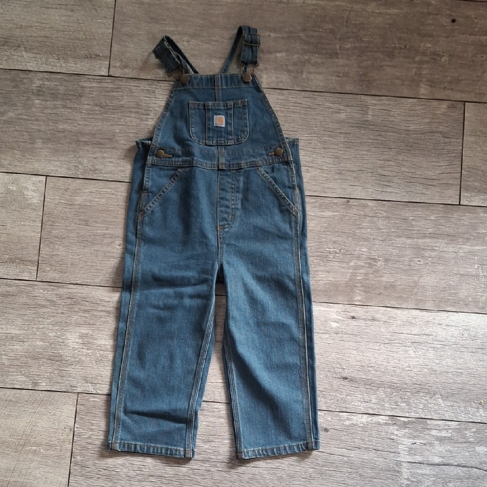 Carhartt Blue Denim Overalls
